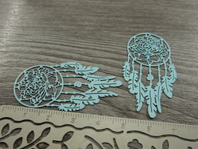 Unisieppaririipus, 48x25mm, vaaleaturkoosi, 1kpl