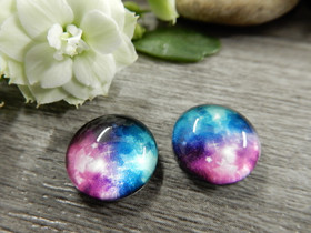 Kapussi galaxy, 12mm, moniväri, 1kpl