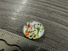 Kapussi kirahvit, 12mm, moniväri, 1kpl