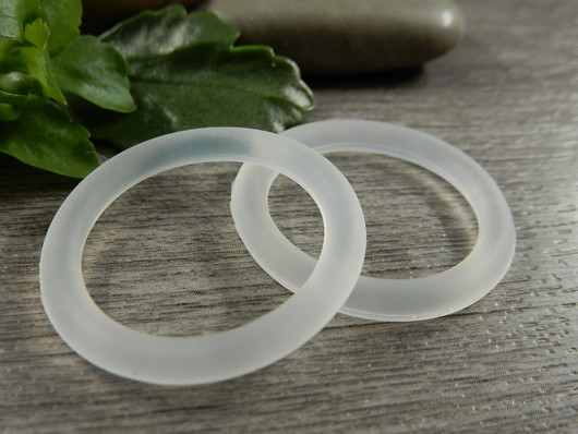 Silikonirengas, 29mm, kirkas, 1kpl