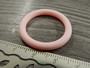 Silikonirengas, 29mm, vaaleanpunainen, 1kpl