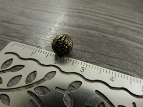 Metallihelmi filigraani, 8mm, pronssi, 20kpl