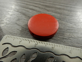 Puuhelmi, 20mm, punainen, 10kpl