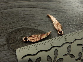 Siipiriipus, 18x5mm, ruusukulta, 1kpl