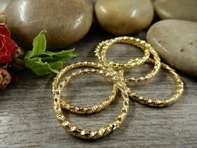 Välirengas kierre, 20x1.7mm, avattava, vaaleakulta, 1kpl