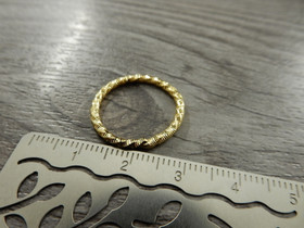 Välirengas kierre, 20x1.7mm, avattava, vaaleakulta, 1kpl