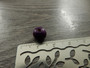 Puuhelmi, 7x8mm, purppura, 20kpl