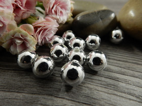 Akryylihelmi, 8mm, kirkashopea, 20kpl