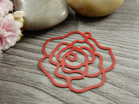 Kukkariipus, 30x32mm, punainen, 1kpl