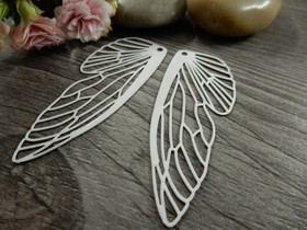 Siipiriipus, 50x20mm, valkoinen, 1kpl