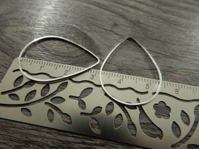 Linkki pisara, 32x23mm, umpi, kirkashopea, 1kpl