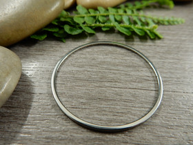 Linkki ympyrä, 35x1mm, umpi, rst, 1kpl