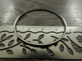 Linkki ympyrä, 40x1mm, umpi, rst, 1kpl