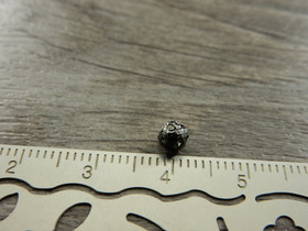 Metallihelmi filigraani, 4mm, gunmetal, 20kpl