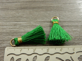 Tasseliriipus, 25mm, vihreä, 1kpl