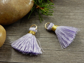 Tasseliriipus, 25mm, liila, 1kpl