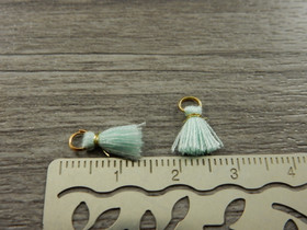 Tasseliriipus, 10mm, minttu, 1kpl