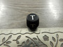 Kirjainhelmi T, 12mm, musta, 1kpl