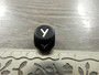 Kirjainhelmi Y, 12mm, musta, 1kpl
