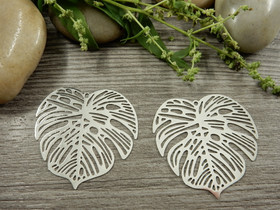 Lehtiriipus, 32x32mm, kromi, 1kpl