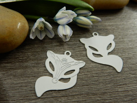 Ketturiipus, 23x17mm, valkoinen, 1kpl