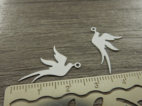 Linturiipus, 23x19mm, valkoinen, 1kpl