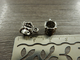 Riipuspidike, 11x6mm, kromi, 1kpl