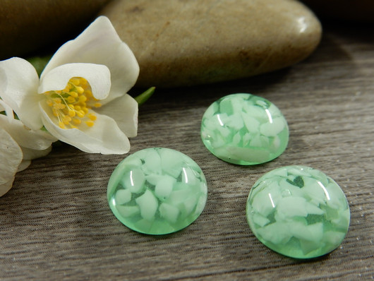 Kapussi hile, 12mm, minttu, 1kpl