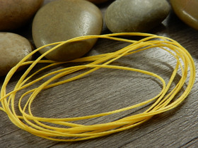 Vahattu nauha, 1mm, keltainen, 1m