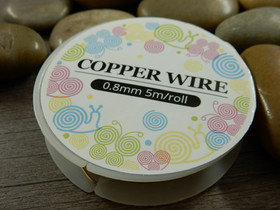 Kuparilanka, 0.8mm/kulta/5m