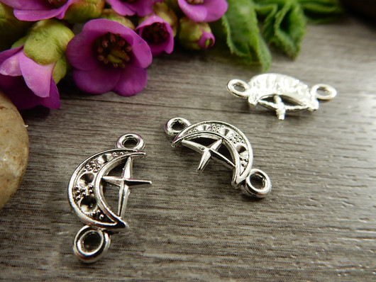 Kuuriipus/linkki, 18x11mm, kromi, 1kpl