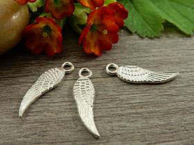 Siipiriipus, 18x5mm, kirkashopea, 1kpl