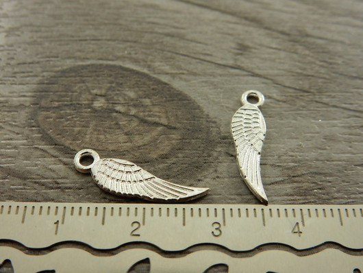 Siipiriipus, 18x5mm, kirkashopea, 1kpl