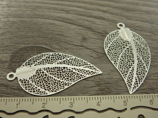 Lehtiriipus, 39x21mm, kirkashopea, 1kpl