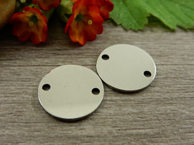 Ympyräriipus/linkki, 14mm, rst, 1kpl