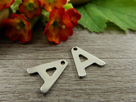 A-kirjainriipus, 11x9mm, rst, 1kpl