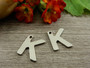 K-kirjainriipus, 11x9mm, rst, 1kpl