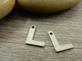 L-kirjainriipus, 11x9mm, rst, 1kpl