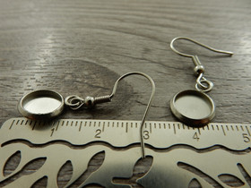 Korvakorukoukku 8mm kapussille, rst, 1pari