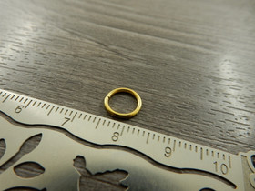 Välirengas, 8x0.7mm, avattava, kulta, 50kpl