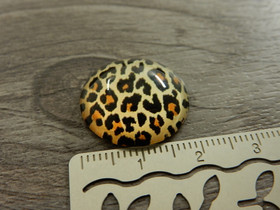 Kapussi kuvio, 20mm, ruskea, 1kpl