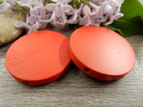 Puuhelmi, 30mm, punainen, 10kpl