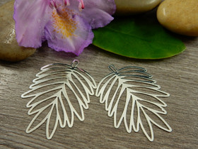 Lehtiriipus, 38x28mm, kirkashopea, 1kpl