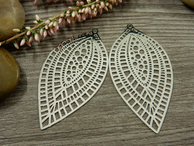 Kuvioriipus, 45x24mm, kromi, 1kpl