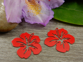 Kukkariipus, 19x20mm, punainen, 1kpl