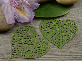 Lehtiriipus, 40x42mm, maastonvihreä, 1kpl