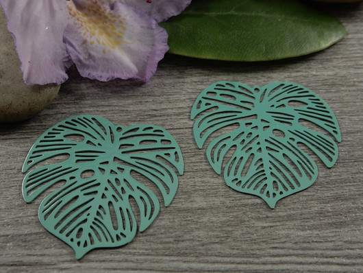 Lehtiriipus, 32x32mm, vihreä, 1kpl