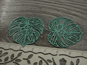Lehtiriipus, 32x32mm, vihreä, 1kpl