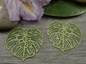 Lehtiriipus, 32x32mm, vaaleanvihreä, 1kpl