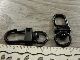 Rapulukko, 33mm, musta, 1kpl